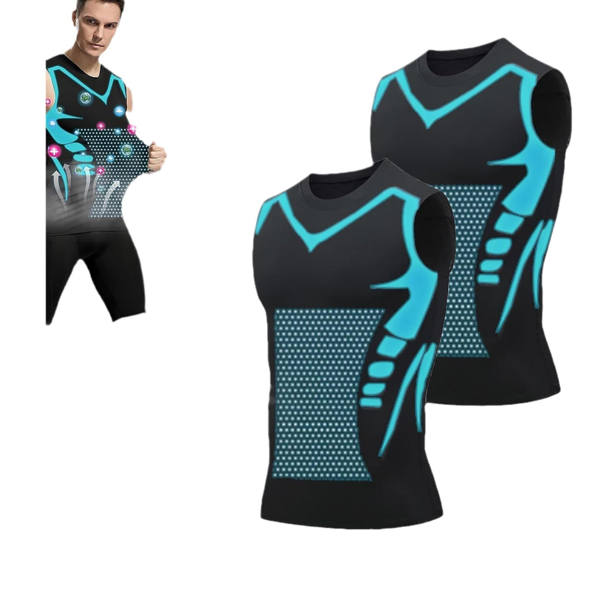 ShapeFit – Koszulka Modelująca Sylwetkę dla Mężczyzn